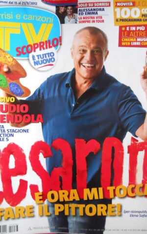 TV Sorrisi e Canzoni n°38 2012 Emma Alessandra Amoruso Claudio Amendola  [D21]