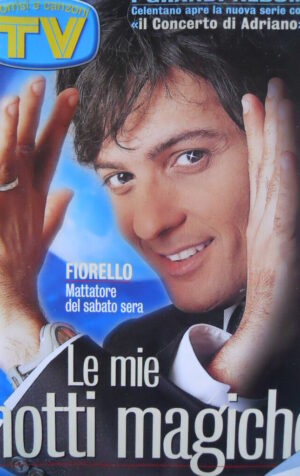 TV Sorrisi e Canzoni n°4 2001 Fiorello - Speciale Adriano Celentano [D12]