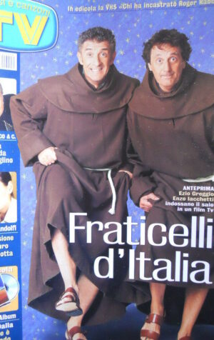 TV Sorrisi e Canzoni n°4 2002 Ezio Greggio Iacchetti [D11]