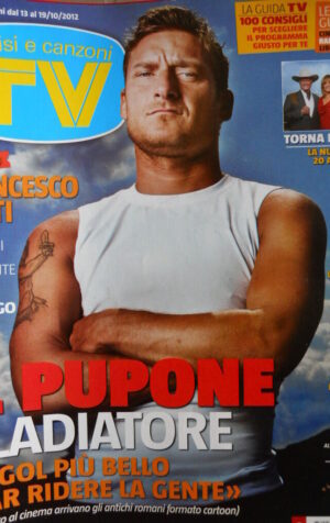 TV Sorrisi e Canzoni n°42 2012 Francesco Totti Tiziano Ferro Elisa Isoardi [D21]