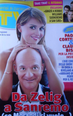 TV Sorrisi e Canzoni n°47 2010 Paola Cortellesi Take That Larry Hagman  [D18]