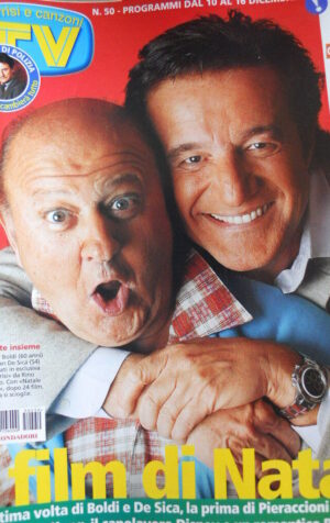TV Sorrisi e Canzoni n°50 2005 Christian De Sica Massimo Boldi [D21]