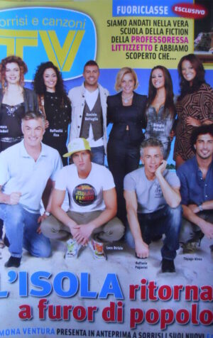 TV Sorrisi e Canzoni n°6 2011 Franco Battiato Elisabetta Canalis Ventura [D17]