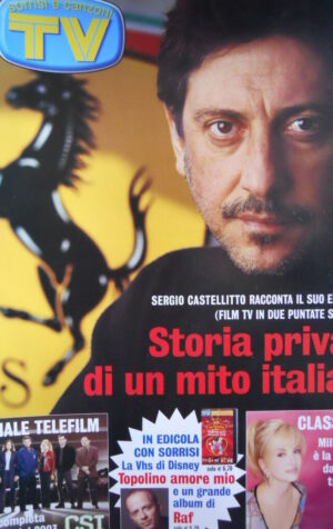 TV Sorrisi e Canzoni n°7 2003 Speciale RAF - Monica Bellucci Tony Renis [D21]