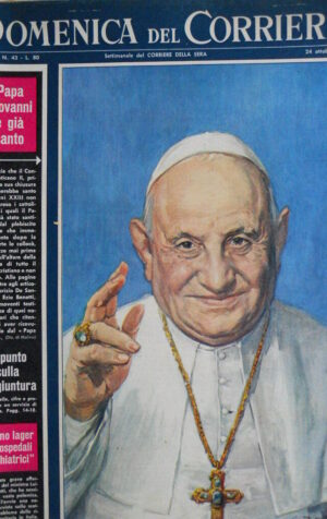 Domenica Del Corriere 43 1965 Papa Giovanni XXIII - Speciale FACCETTA NERA [D23]