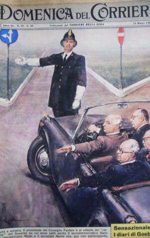 Domenica Del Corriere n°10 1962 I diari di Joseph Goebbels  [D23]