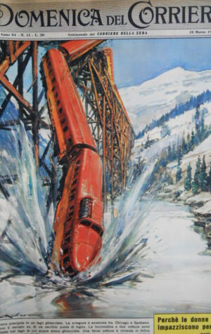 Domenica Del Corriere n°11 1962 Paul Anka - Renata Mauro  [D23]