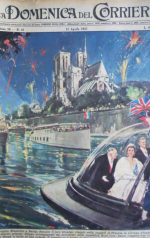 Domenica Del Corriere n°16 1957 May Britt - Silvio Piola [D23]
