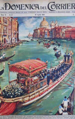 Domenica Del Corriere n°17 1959 Lascia o Raddoppia Francesco Polici BOXE  [D23]