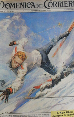 Domenica Del Corriere n°2 1962 L' AGA KHAN Compra la Sardegna  [D24]