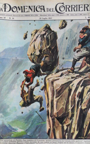 Domenica Del Corriere n°30 1957 John Charles Juan Schiaffino [D23]