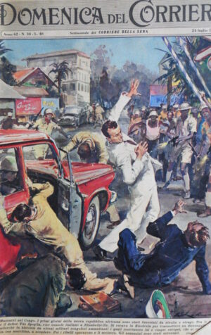 Domenica Del Corriere n°30 1960 Helene Chanel Danielle Gaubert  [D23]