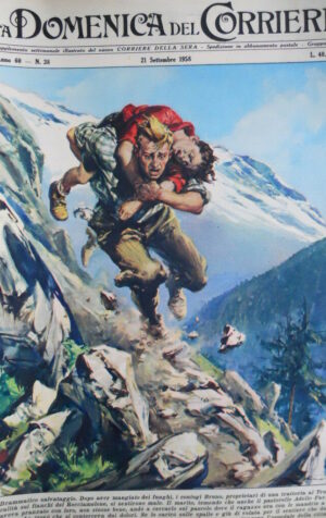 Domenica Del Corriere n°38 1958 Brigitte Bardot Tony Brooks S. Moss [D23]