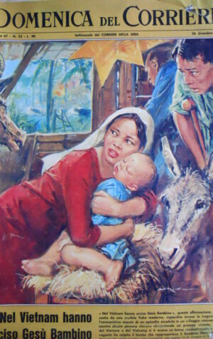 Domenica Del Corriere n°52 1965 Speciale Vietnam Gesù Bambino  [D23]