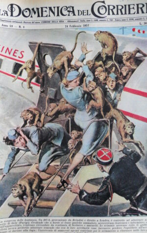 Domenica Del Corriere n°8 1957 Arturo Toscanini - Festival di Sanremo [D23]