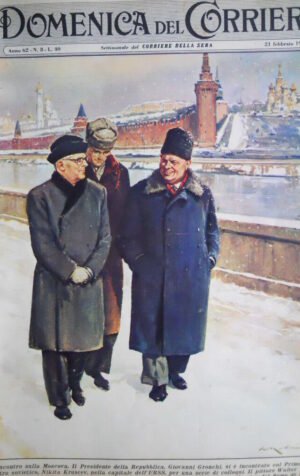 Domenica Del Corriere n°8 1960 Corny Collins Karin Baal Giuseppe Blanc [D23]