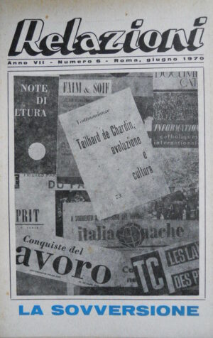 RELAZIONI n°6 1970  [D26]