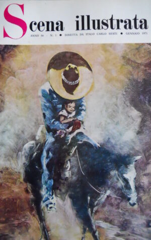 Scena Illustrata n°1 1971 SERGIO DINO CHESINI GEORGE DANTON   [D25]