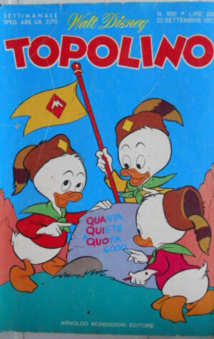 Topolino n°930 [G.269] - BUONO -