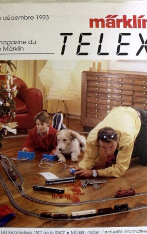 MARKLIN Telex - Le Magazine du Club MARKLIN n°5 December 1993 - FRA  [G99A]