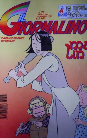 Giornalino n?21 1996 con inserto Raro Come Nasce un FUMETTO   [G.287]
