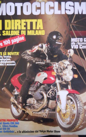 MOTOCICLISMO n°12 1995 Honda CBR 900 - Gilera Rondine Moto Guzzi 500 8V [P31]