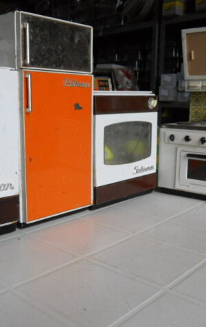 Cucina Completa Giocattoli in Latta Marchesini anni 60 - Introvabili Su EBAY !!