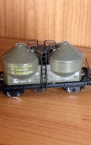 Carro SIlos LIMA SNCF Porta cemento Compagnie Europeene de scala HO  [TR99-78]