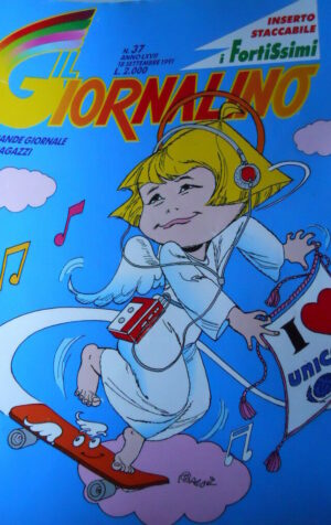 Giornalino n?37 1991 Due Cuori Un Astronave Pinky I Pirati G. Gavioli [G.302]
