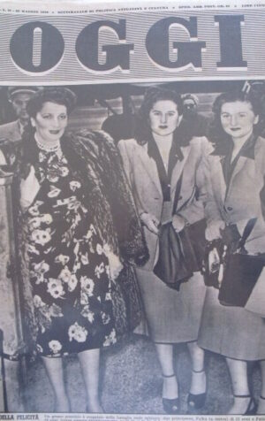 OGGI n°21 1950 I serpenti di Cocullo - Antonio Bevilacqua detto TONI [GS27]