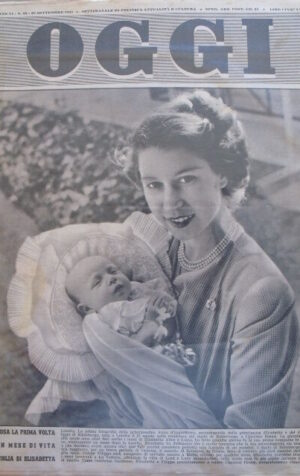 OGGI n°39 1950 Regina Elisabetta Miss America 1951 Hopalong Cassidy [GS27]