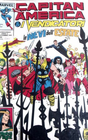 Capitan America & I Vendicatori n°32 1991 ed. Marvel Italia  [SP8]