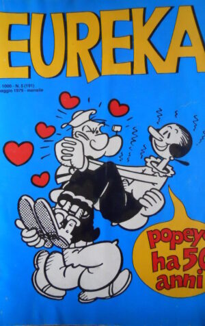 EUREKA n?5 1979 - speciale copertina 50 anni di Braccio di Ferro [G322]