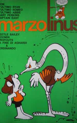 MARZO LINUS suppl.n?72 1971 - Beetle Bailey Moomin Dropouts Fine di Agha  [G321]
