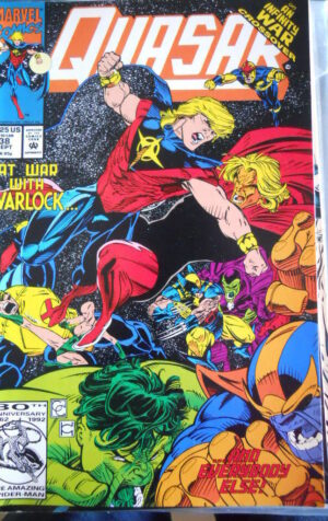 QUASAR n°38 1992 ed. Marvel Comics  [SA7]
