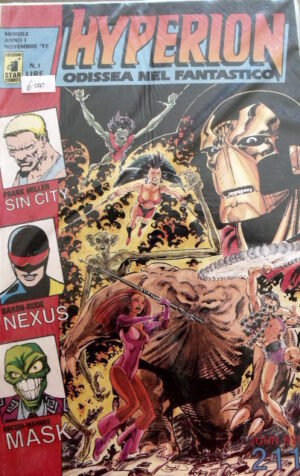 HYPERion Odissea nel Fantastico n°1 1992 ed. Star Comics  [SP17]