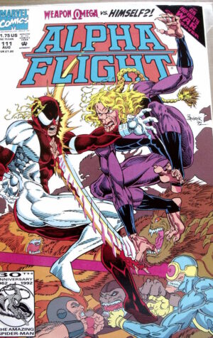 ALPHA FLIGHT n°111 1993  ed. Marvel Comics   [SA12]