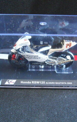 Die Cast Model Moto 1:24 HONDA RSW 125 Alvaro Bautista 2005 [N3-24 ]