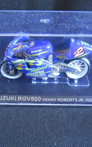Die Cast Model Moto 1:24 SUZUKI RGV 500 Kenny Roberts Jr. 2000 [N3-54 ]
