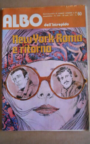Albo dell' Intrepido n?1335 1971 - New York e ritorno    [G361]