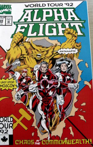 ALPHA FLIGHT n°109 1992 ed. Marvel Comics   [SA14]