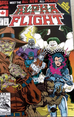 ALPHA FLIGHT n°110 1992 ed. Marvel Comics   [SA14]