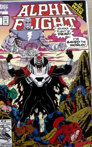 ALPHA FLIGHT n°112 1992 ed. Marvel Comics   [SA14]