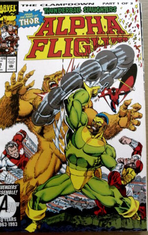 ALPHA FLIGHT n°118 1992 ed. Marvel Comics   [SA14]