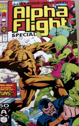 ALPHA FLIGHT Special n°2 of 4 1991 ed. Marvel Comics   [SA13]