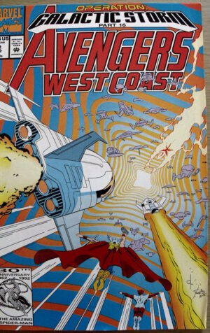 AVENGERS WEST COAST n°82 1992 ed. Marvel Comics   [SA13]