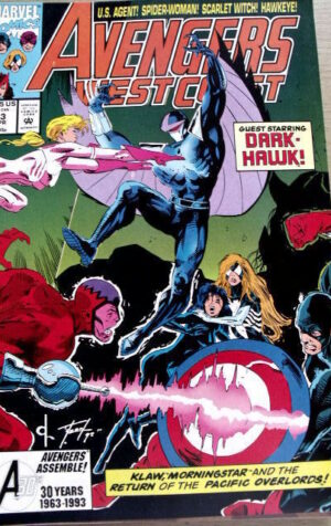 AVENGERS WEST COAST n°93 1993 ed. Marvel Comics   [SA16]