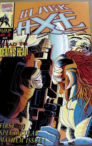 BLACK AXE n°1 1993 Marvel Comics   [SA15]
