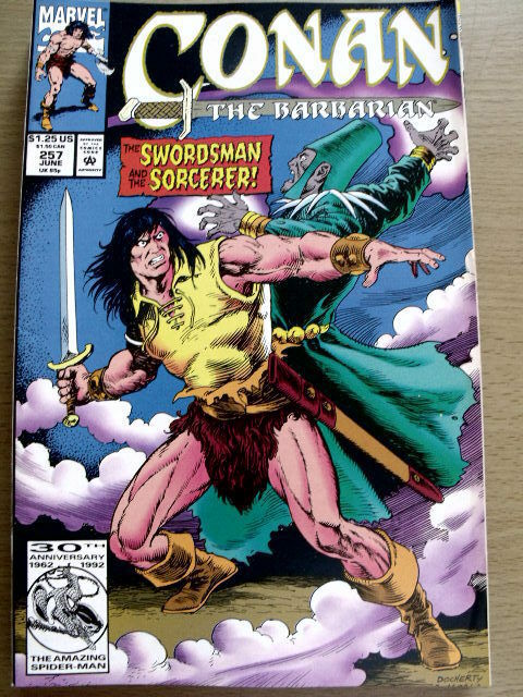 CONAN The Barbarian n°257 1992 ed. Marvel Comics [SA16]