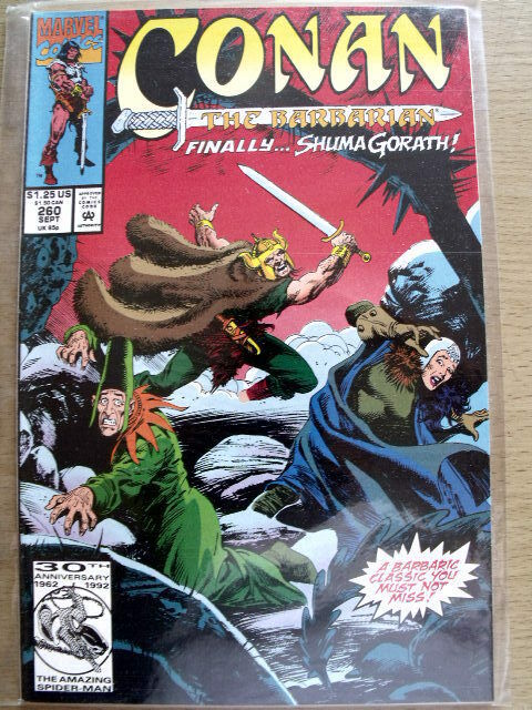 CONAN The Barbarian n°260 1992 ed. Marvel Comics [SA16]
